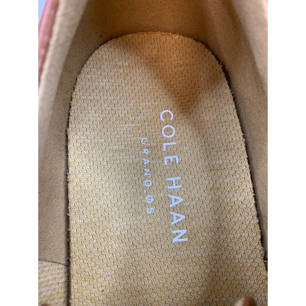Cole Haan Grand Crosscourt II Men's Sneakers Tan Leather 9.5 Comfort Shoes